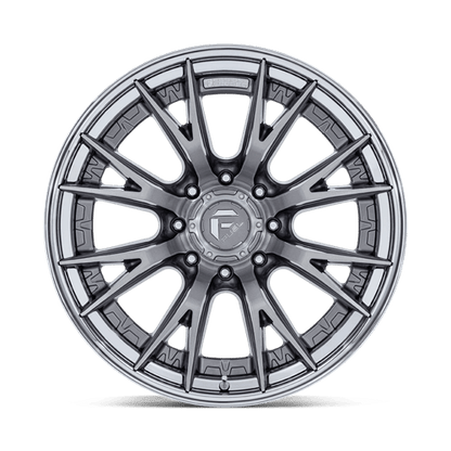Fuel 1PC | FC402 CATALYST | 22.0x12.00 | 8X170 | -44 | PLATINUM W/ CHROME LIP