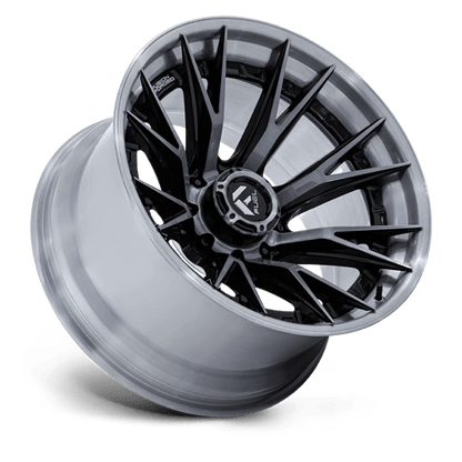 Fuel 1PC | FC402 CATALYST | 20.0x9.00 | 8X170 | 1 | GLOSS BLACK BRUSHED DARK TINT