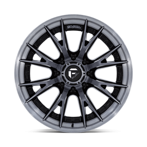 Fuel 1PC | FC402 CATALYST | 22.0x12.00 | 8X170 | -44 | GLOSS BLACK BRUSHED DARK TINT