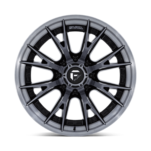 Fuel 1PC | FC402 CATALYST | 22.0x10.00 | 8X170 | -18 | GLOSS BLACK BRUSHED DARK TINT