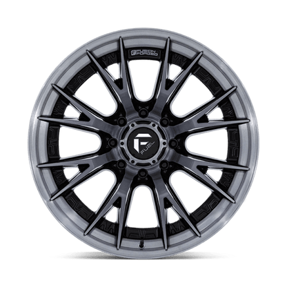 Fuel 1PC | FC402 CATALYST | 22.0x10.00 | 8X165.1 | -18 | GLOSS BLACK BRUSHED DARK TINT