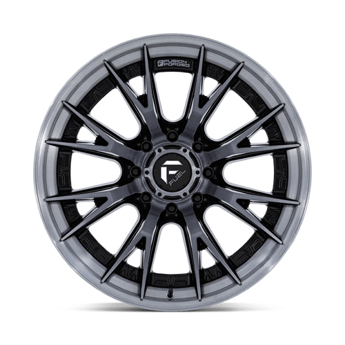 Fuel 1PC | FC402 CATALYST | 24.0x12.00 | 8X170 | -44 | GLOSS BLACK BRUSHED DARK TINT