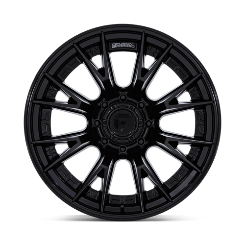 Fuel 1PC | FC402 CATALYST | 20.0x10.00 | 8X170 | -18 | MATTE BLACK W/ GLOSS BLACK LIP