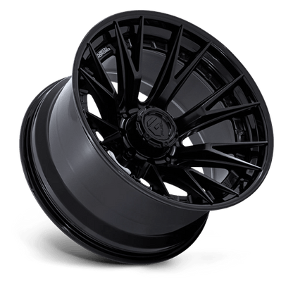Fuel 1PC | FC402 CATALYST | 20.0x9.00 | 8X165.1 | 1 | MATTE BLACK W/ GLOSS BLACK LIP