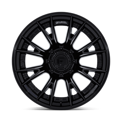 Fuel 1PC | FC402 CATALYST | 20.0x9.00 | 8X165.1 | 1 | MATTE BLACK W/ GLOSS BLACK LIP
