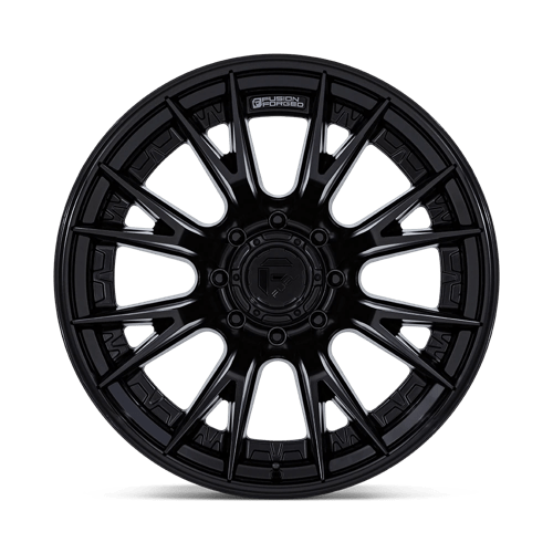 Fuel 1PC | FC402 CATALYST | 20.0x9.00 | 8X170 | 1 | MATTE BLACK W/ GLOSS BLACK LIP
