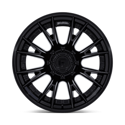 Fuel 1PC | FC402 CATALYST | 22.0x12.00 | 8X170 | -44 | MATTE BLACK W/ GLOSS BLACK LIP