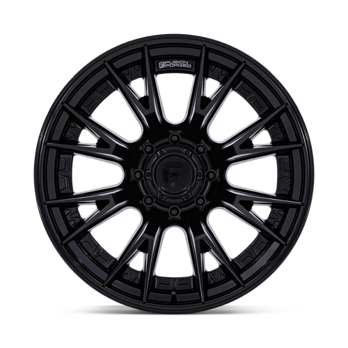 Fuel 1PC | FC402 CATALYST | 22.0x12.00 | 8X180 | -44 | MATTE BLACK W/ GLOSS BLACK LIP