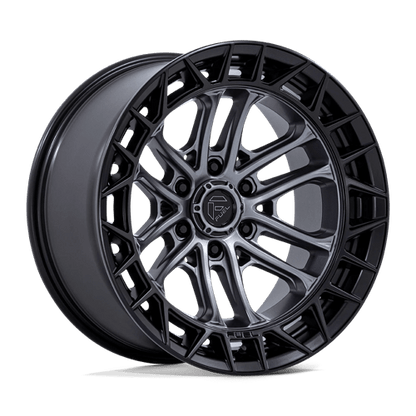 Fuel 1PC | FC874 CELSIUS | 20.0x9.00 | 6X139.7 | 20 | MATTE GUNMETAL W/ M-BLK LIP