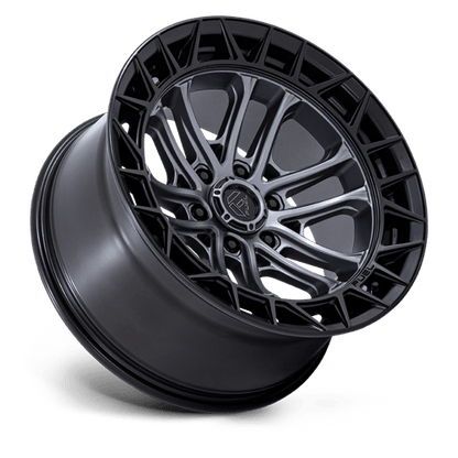 Fuel 1PC | FC874 CELSIUS | 20.0x9.00 | 6X139.7 | 1 | MATTE GUNMETAL W/ M-BLK LIP