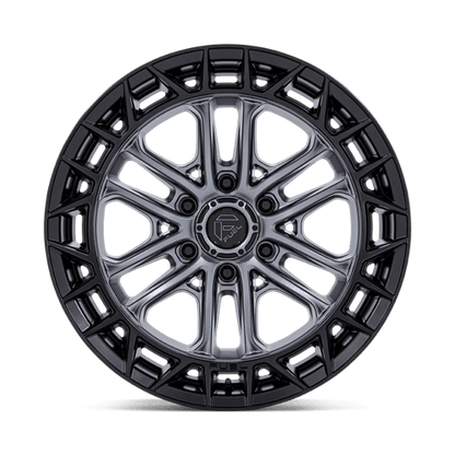 Fuel 1PC | FC874 CELSIUS | 20.0x10.00 | 6X135 | -18 | MATTE GUNMETAL W/ M-BLK LIP