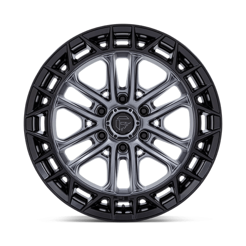 Fuel 1PC | FC874 CELSIUS | 20.0x9.00 | 6X139.7 | 20 | MATTE GUNMETAL W/ M-BLK LIP