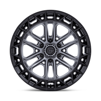 Fuel 1PC | FC874 CELSIUS | 20.0x9.00 | 6X139.7 | 20 | MATTE GUNMETAL W/ M-BLK LIP