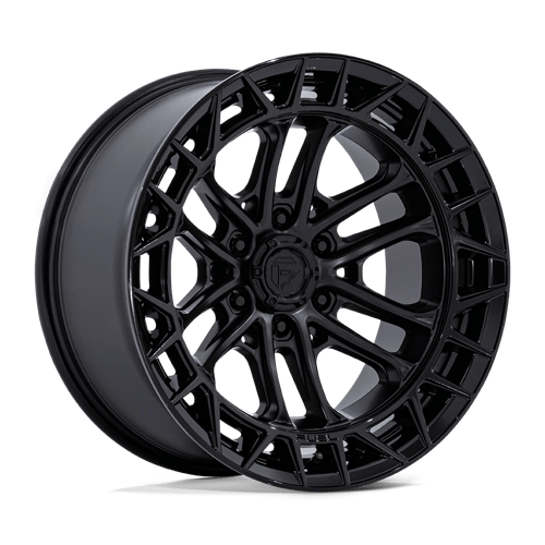 Fuel 1PC | FC874 CELSIUS | 17.0x9.00 | 6X139.7 | -12 | MATTE BLACK W/ G-BLK LIP