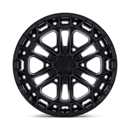 Fuel 1PC | FC874 CELSIUS | 20.0x10.00 | 6X135 | -18 | MATTE BLACK W/ G-BLK LIP