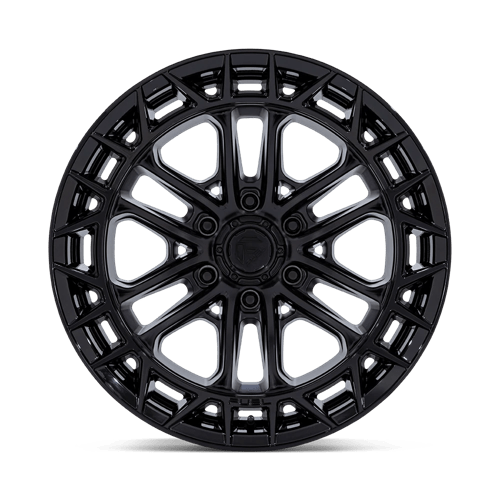 Fuel 1PC | FC874 CELSIUS | 20.0x10.00 | 6X139.7 | -18 | MATTE BLACK W/ G-BLK LIP