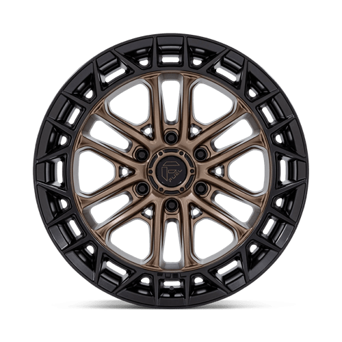 Fuel 1PC | FC874 CELSIUS | 17.0x9.00 | 6X135 | -12 | MATTE BRONZE W/ M-BLK LIP