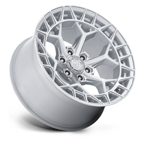 Fuel 1PC | FC873 CHARGER | 17.0x9.00 | 6X139.7 | 1 | GLOSS SILVER W/ MACHINED FACE