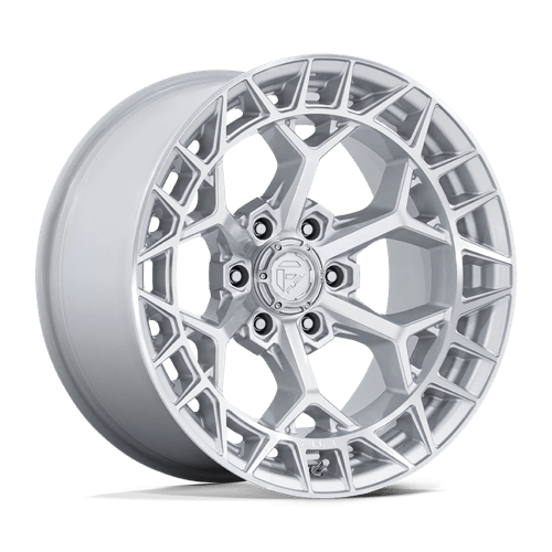 Fuel 1PC | FC873 CHARGER | 22.0x9.50 | 6X139.7 | 18 | GLOSS SILVER W/ MACHINED FACE