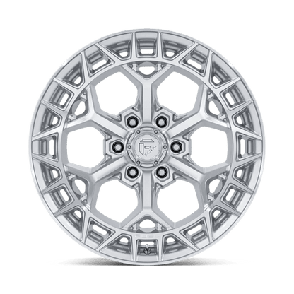 Fuel 1PC | FC873 CHARGER | 22.0x12.00 | 6X135 | -44 | GLOSS SILVER W/ MACHINED FACE
