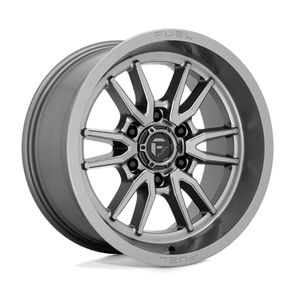 Fuel 1PC | D789 CLASH | 17.0x9.00 | 6X139.7 | 1 | GUNMETAL