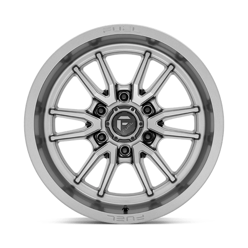 Fuel 1PC | D789 CLASH | 17.0x9.00 | 6X139.7 | 1 | GUNMETAL