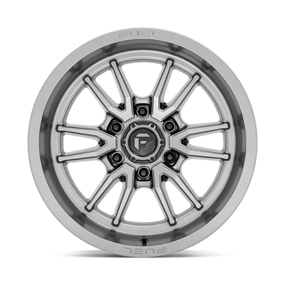 Fuel 1PC | D789 CLASH | 17.0x9.00 | 6X139.7 | 1 | GUNMETAL