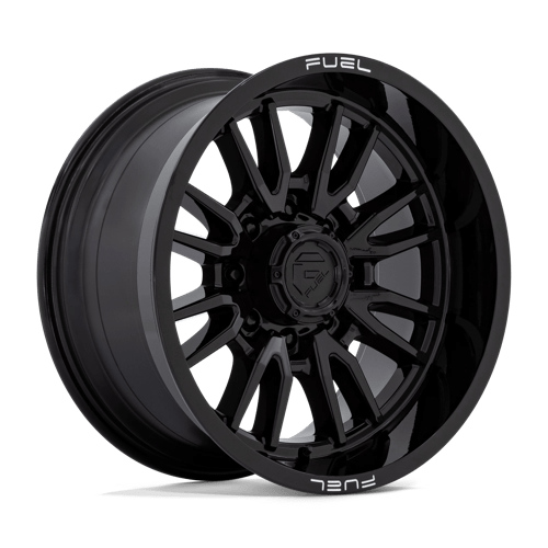 Fuel 1PC | D760 CLASH | 20.0x10.00 | 8X180 | -18 | GLOSS BLACK