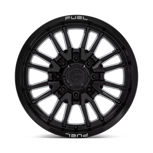 Fuel 1PC | D760 CLASH | 20.0x9.00 | 8X165.1 | 20 | GLOSS BLACK