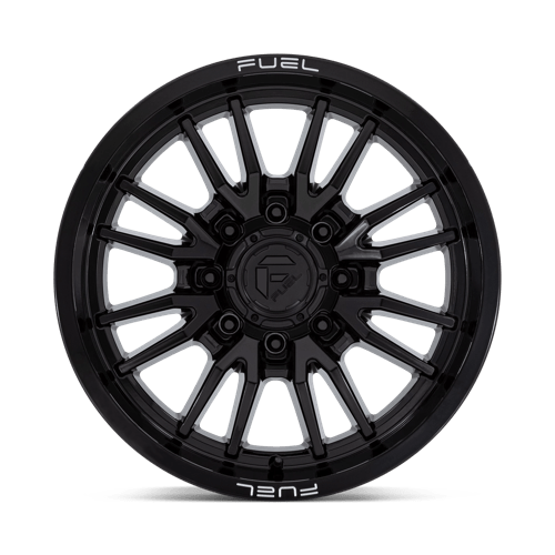 Fuel 1PC | D760 CLASH | 20.0x9.00 | 8X165.1 | 1 | GLOSS BLACK