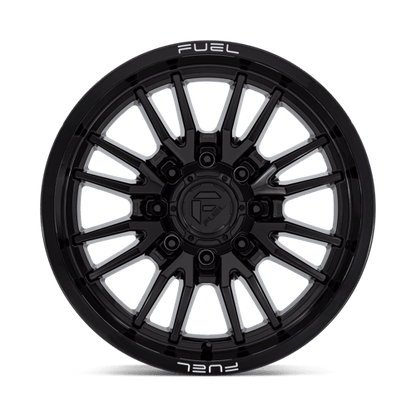 Fuel 1PC | D760 CLASH | 20.0x9.00 | 8X165.1 | 1 | GLOSS BLACK