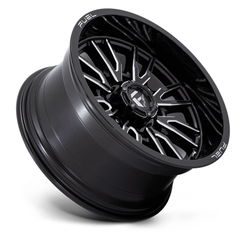 Fuel 1PC | D761 CLASH | 20.0x10.00 | 8X170 | -18 | GLOSS BLACK MILLED