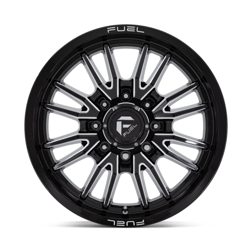 Fuel 1PC | D761 CLASH | 20.0x9.00 | 8X170 | 20 | GLOSS BLACK MILLED