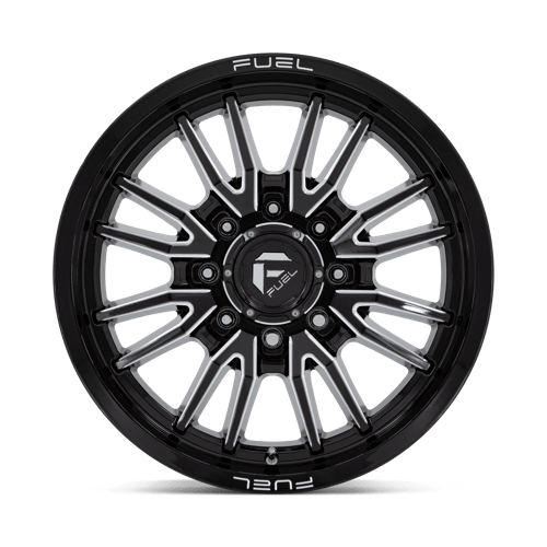 Fuel 1PC | D761 CLASH | 20.0x9.00 | 8X180 | 20 | GLOSS BLACK MILLED