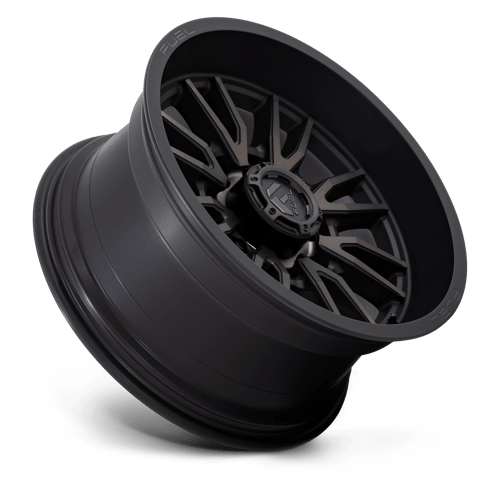 Fuel 1PC | D762 CLASH | 20.0x10.00 | 8X180 | -18 | MATTE BLACK DOUBLE DARK TINT