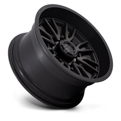 Fuel 1PC | D762 CLASH | 20.0x10.00 | 8X180 | -18 | MATTE BLACK DOUBLE DARK TINT