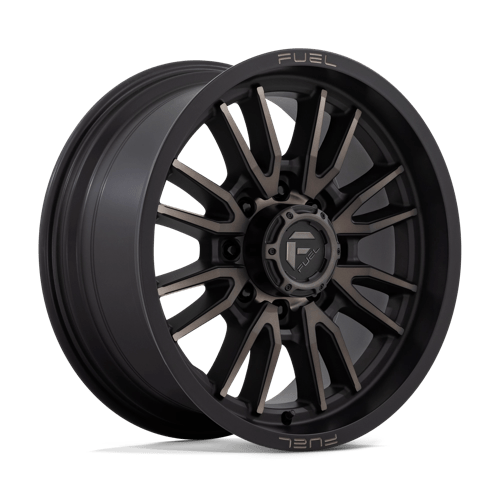 Fuel 1PC | D762 CLASH | 20.0x9.00 | 8X170 | 20 | MATTE BLACK DOUBLE DARK TINT