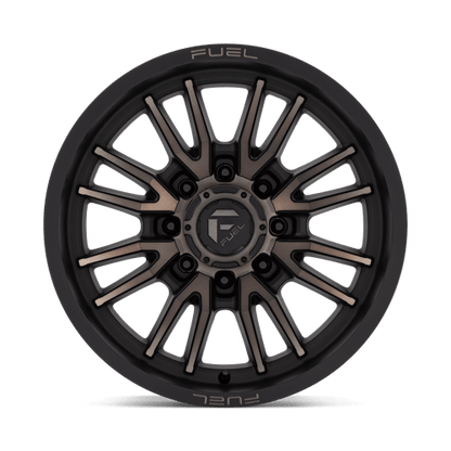 Fuel 1PC | D762 CLASH | 20.0x9.00 | 8X170 | 20 | MATTE BLACK DOUBLE DARK TINT