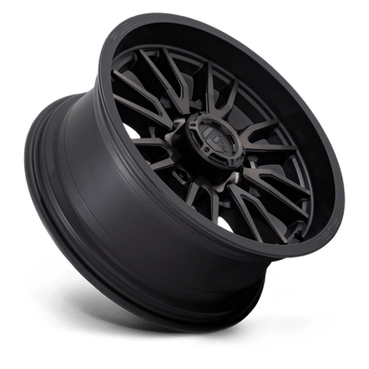 Fuel 1PC | D762 CLASH | 20.0x9.00 | 8X170 | 1 | MATTE BLACK DOUBLE DARK TINT