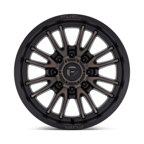 Fuel 1PC | D762 CLASH | 20.0x9.00 | 8X165.1 | 1 | MATTE BLACK DOUBLE DARK TINT