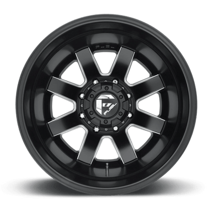 Fuel 1PC | D538 MAVERICK | 20.0x8.25 | 8X200 | -201 | MATTE BLACK MILLED