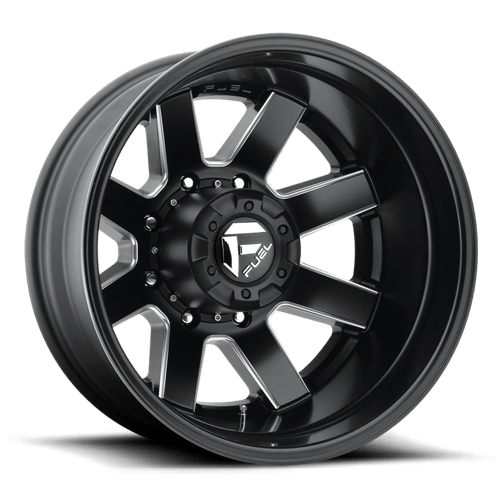 Fuel 1PC | D538 MAVERICK | 22.0x8.25 | 8X200 | -201 | MATTE BLACK MILLED