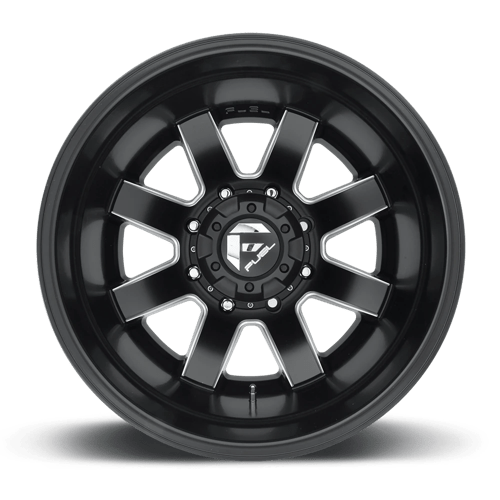 Fuel 1PC | D538 MAVERICK | 22.0x8.25 | 8X210 | -221 | MATTE BLACK MILLED