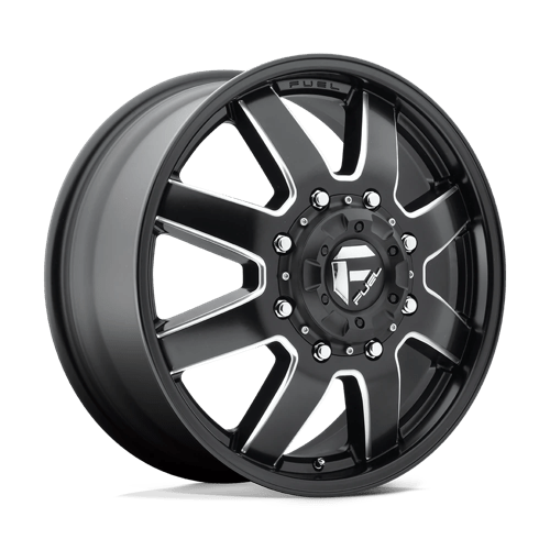 Fuel 1PC | D538 MAVERICK | 22.0x8.25 | 8X210 | 105 | MATTE BLACK MILLED