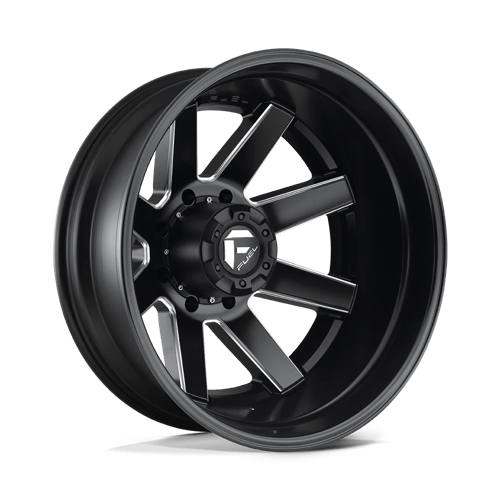 Fuel 1PC | D538 MAVERICK | 24.0x8.25 | 8X210 | -221 | MATTE BLACK MILLED