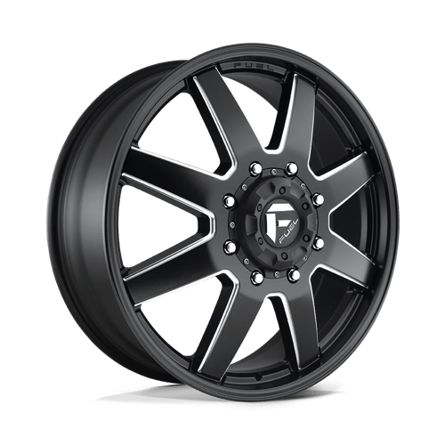 Fuel 1PC | D538 MAVERICK | 24.0x8.25 | 8X165.1 | 105 | MATTE BLACK MILLED