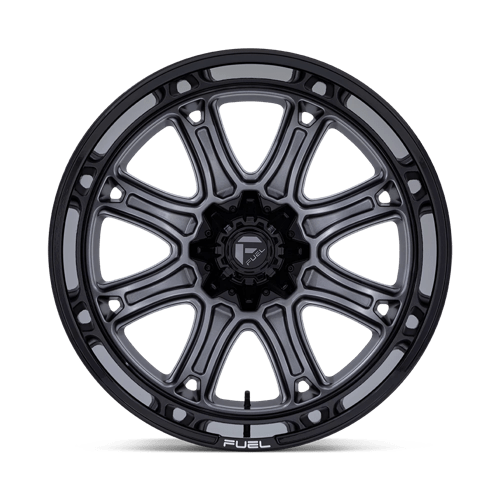 Fuel 1PC | DARKSTAR | 20.0x9.00 | 5X127/5X135 | 1 | MATTE GUNMETAL W/ BLACK LIP