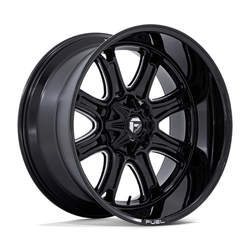 Fuel 1PC | DARKSTAR | 20.0x9.00 | 6X135/6X139.7 | 1 | GLOSS BLACK MILLED
