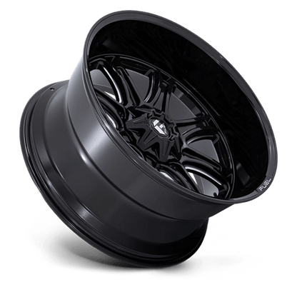 Fuel 1PC | DARKSTAR | 22.0x10.00 | 6X114.3/6X139.7 | 10 | GLOSS BLACK MILLED