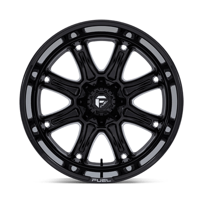 Fuel 1PC | DARKSTAR | 20.0x10.00 | 6X114.3/6X139.7 | -18 | GLOSS BLACK MILLED